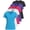 Set 1, variant on 5 Pack: Women's Short Sleeve Breeze Tech V-Neck T Shirt –Workout Top Wicking Dry Fit Athletic Tee