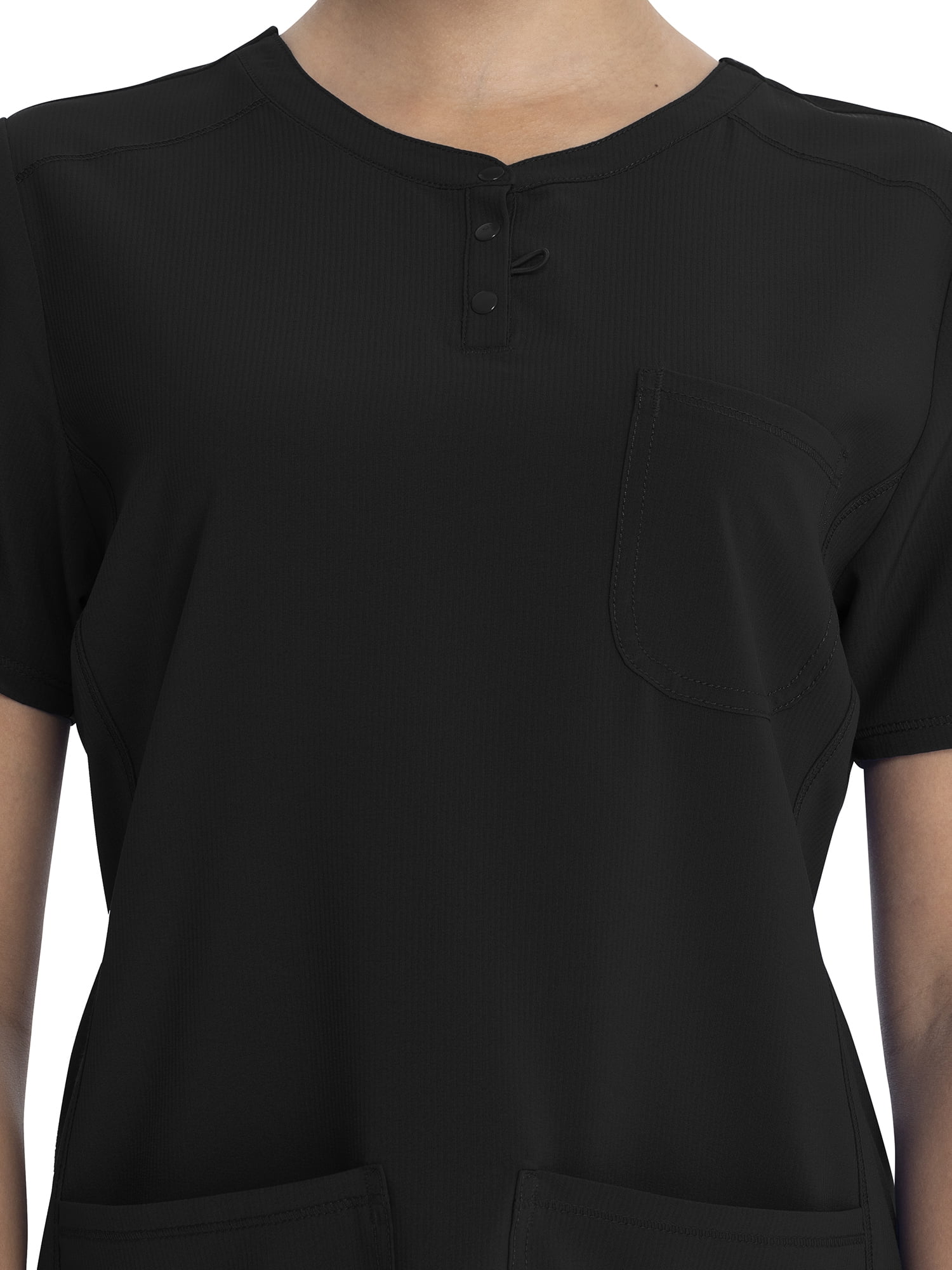 Scrubstar Women's Supreme Stretch Antimicrobial V-Neck Placket Scrub Top WM01T902