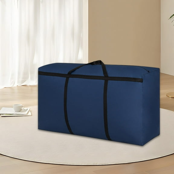 Thickened Moving Bag Storage Bag Large Capacity Duffel Bag with Handheld Strap for Clothes Bedding Luggage Travel Packing Foldable Multi-Purpose Organizer for Moving Season Storage