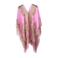 thumbnail image 2 of Cape Soft Sun Protection Women Chiffon Shawl Wrap for Evening Wedding Party Pink, 2 of 8