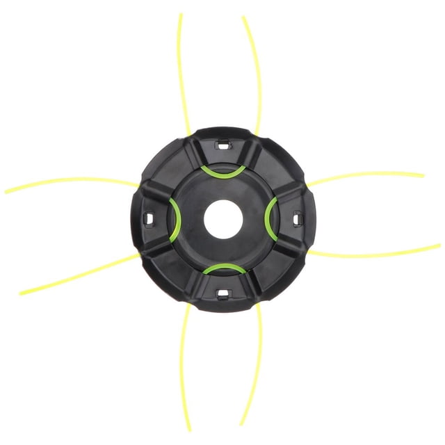 LOVEVER 1 Pc Trimmer Head Iron Wear-resistant Practical Weed Trimmer Head (Black)