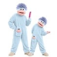 thumbnail image 2 of Halloween Onesie for Kids Big Mouth Monster Jumpsuit Plush Halloween Pajamas Halloween One Piece Sleepwear Homewear, 2 of 5