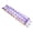 Color：Purple, variant on 6 Pcs Colorful Coil Hair Ties Long Phone Cord Hair Rope Twist Braids Fashion Curly Hair Tray Hair Decoration Accessories