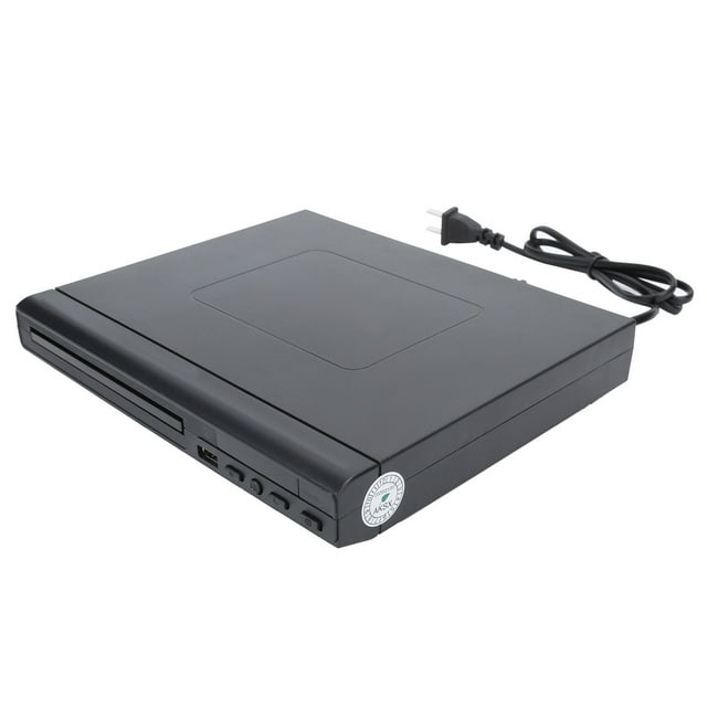 DVD Player, Durable Household DVD Player, ABS Black For Easy To Use