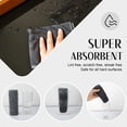 thumbnail image 3 of SINLAND Microfiber Cleaning Cloth Kitchen Dish Cloth Highly Absorbent Cleaning Rag Streakless Cleaning Towels Dish Rags for House, Car Care 12inchx12inch Slate Grey 6 Pack, 3 of 7