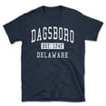 thumbnail image 1 of Dagsboro Delaware Classic Established Men's Cotton T-Shirt, 1 of 1