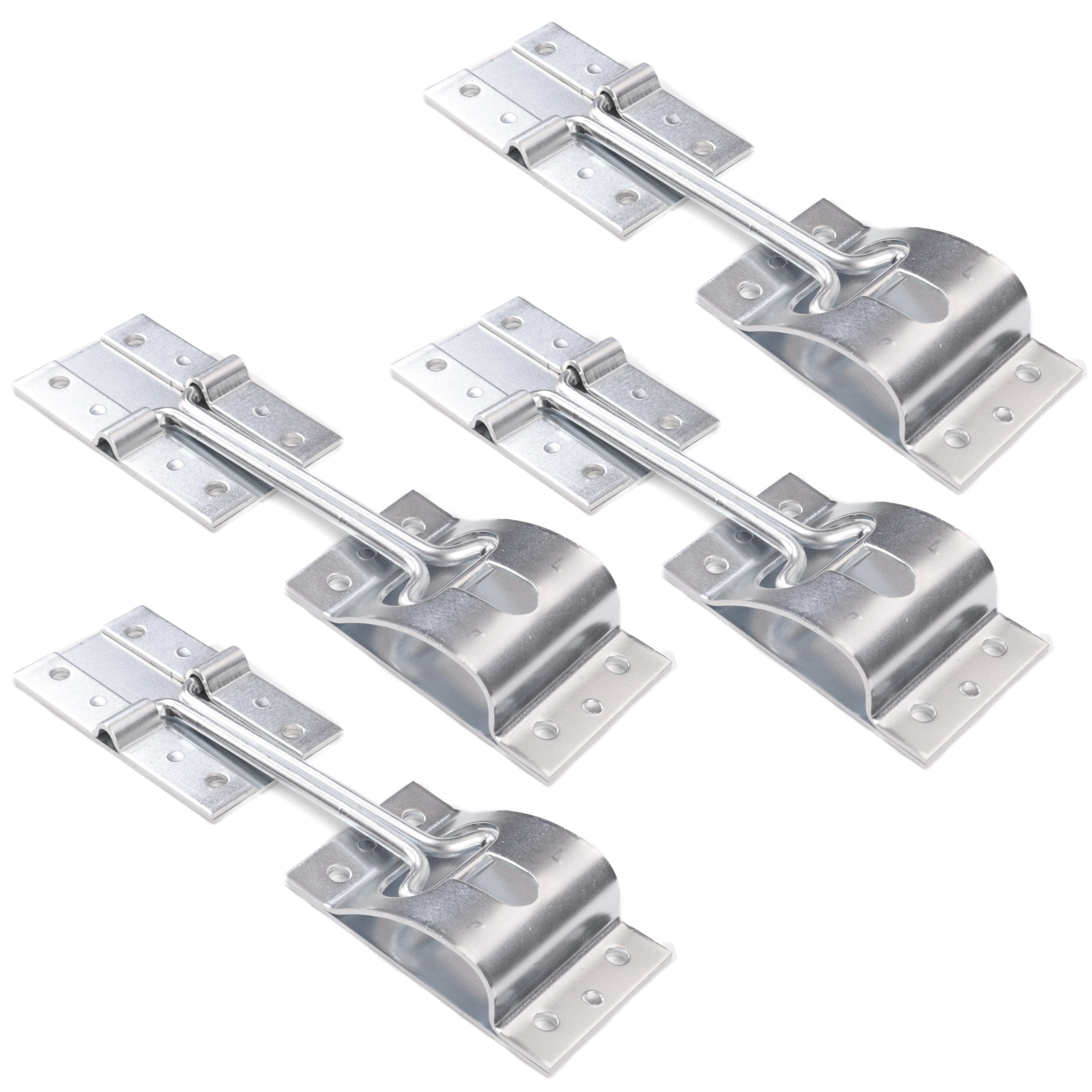 Red Hound Auto 4 Metal TStyle Door Holder Entry Door Catches 4 Inch