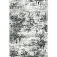 thumbnail image 3 of BERTHMEER 3'x5' Washable Black Area Rugs for Bathroom Bedroom Entryway Kitchen Rugs Non Slip Dorm Office Neutral Modern Abstract Rugs, 3 of 5