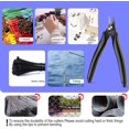 thumbnail image 5 of FrostHike 2 Pack Wire Cutters, Flush Cutters With Spring, Precise Wire Snips, Zip Tie Cutter, Suitable for Electronic Products, Jewelry, Model Tools Professional Micro Cutter for Crafts, 5 of 5