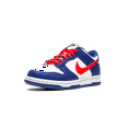 thumbnail image 4 of NIKE GRADE SCHOOL Dunk Low GS "Bright Crimson / Game Royal" CW1590 104 from Stadium Goods, 4 of 8