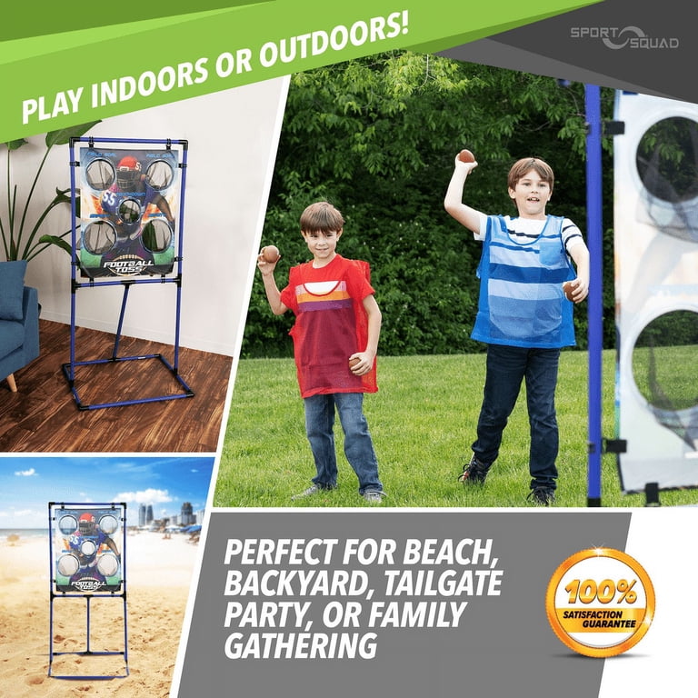 Foam Ball Toss Game Set Sport Squad Target Toss Game - Portable ...