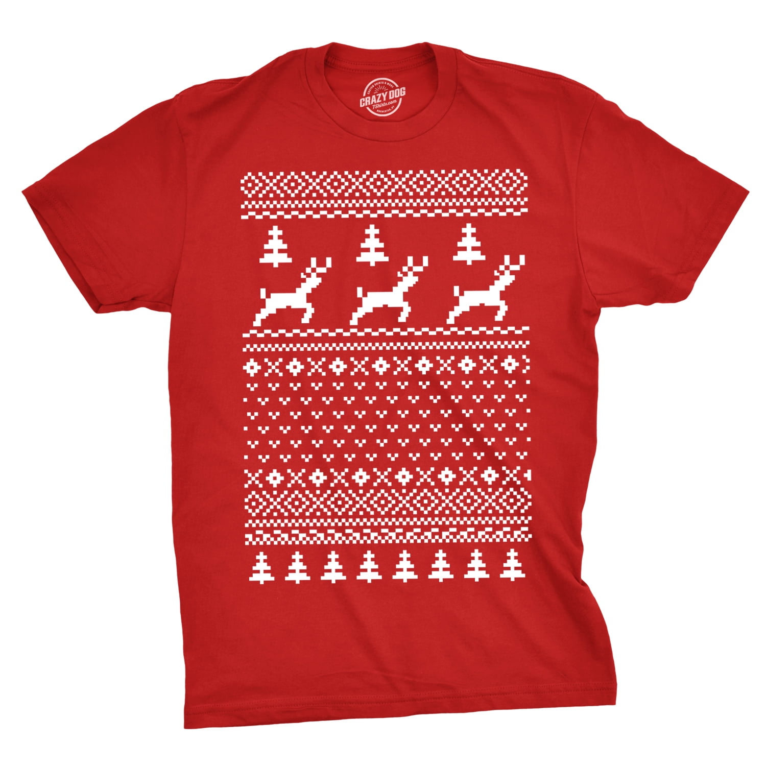 Unisex Christmas Sweater Holiday Tacky Sweatshirt Funny 3D Xmas Dinosaur Graphic Tees Tops