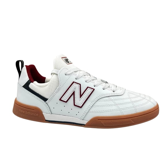 New Balance Numeric 288 Mens Classic Skateboarding Leather Sneakers Size 8 White