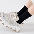 thumbnail image 2 of 12 pares de calcetines de algodón suaves y transpirables para hombre y mujer, calcetines hasta la pantorrilla, calcetines casuales., 2 of 5