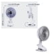 thumbnail image 4 of Monstrate Ventilador con Clip ABS, repuesto de verano, escritorio, ajustable, desmontable, recargable, portátil, funcionamiento silencioso, Accesorios para electrodomésticos con luz, 4 of 6