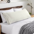 thumbnail image 1 of Bare Home Body Pillowcase - Envelope Closure - Ultra Soft - Double Brushed - Cream, 1 of 6