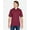 Burgundy, variant on CORE365 CE104 Men's Market Snag Protect Mesh Polo-Campus Purple-L