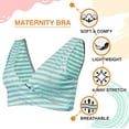 thumbnail image 6 of Lamaze Maternity & Nursing Cotton Spandex Comfort Sleep Bra, Sizes S-2X, 6 of 6
