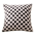 thumbnail image 2 of Plaid Country Style Plush Sofa Pillow Cover Home Decor Cushion Case 45x45cm Decorative Throw Pillow Cover for Living Room, 2 of 5