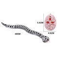thumbnail image 5 of Serpiente De Control Remoto Serpiente De Cascabel Animal Truco Aterrador Travesura Juguete Negro Sunnimix Serpiente robot, 5 of 5