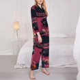 thumbnail image 3 of Bingfone Ensemble de Pyjama pour Femmes Imprimé Guitare Cœur Romantique, Ensemble de Pyjama à Manches Longues - Très Grand, 3 of 7