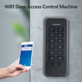 thumbnail image 4 of Graflsoa Système de Contrôle d'Accès WiFi Intelligent avec Application Mobile, Clavier et Lecteur de Carte - Modèle K33MF-WIFI Étanche, Capacité Utilisateur 100K, Temps de Porte Réglable, WG26 I/O, Clavier Lumineux, 4 of 6