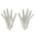 thumbnail image 6 of Gustave Halloween Scary Skeleton Hands Realistic Life Size Zombie Hands Fake Plastic Hands Props for Haunted House Cosplay Party Decorations, 6 of 8