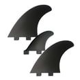 thumbnail image 1 of 3Pcs Surfboard Fin Surfing Fin Dinghy Stand up Paddleboard Longboard Accessory without Hole, 1 of 9