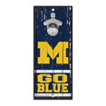 thumbnail image 1 of WinCraft NCAA Michigan Wolverines 5x11 Wood Sign Bottle Opener, Team Colors, 5"x11", 1 of 1