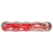 Yakult Non-Fat Live & Active Probiotic Drink, 2.7 fl oz, 5 Count, Gluten Free, Fat Free, Cholesterol Free- Yogurt section