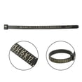 thumbnail image 3 of 5 pc Ring Sizer US Official American Finger Measure Finger Gauge Measuring Belt for Men and Womens Sizes Black 11.5x0.5x0.15cm, 3 of 7