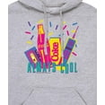 thumbnail image 3 of Coca-Cola - Coke Always Cool - Men's Fleece Pullover Hoodie, 3 of 5