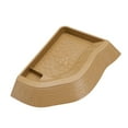 thumbnail image 4 of S SERENABLE Reptile Bathing Pool Aquarium Habitat Accessories Tortoise Feeder for Turtle Brownish Yellow, 4 of 9