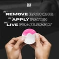 thumbnail image 5 of Skin Grip Freestyle Libre 3 Patches - 20 Pack, Waterproof CGM Glucose Monitor Adhesive Covers, Durable Long-Lasting Sensor Patches- Pink, 5 of 8