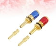 thumbnail image 2 of 4Pc Gas and Water Quick Connector Welding Tool Tips for MIG TIG Welder Torch (Blue+Red), 2 of 9