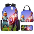thumbnail image 1 of Fortress Night Children's Schoolbag Primary And Secondary School Student Backpack Lightweight Digital Print Lunch, 1 of 1