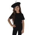 thumbnail image 2 of Boina Dress Up America para niños accesorio disfraz francés Negro y Rojo, 2 of 2