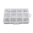 thumbnail image 2 of Anillos de Cabello de Rastas, Suavizado Dentro de 120 Piezas de Pulseras de Aleación Destacada que Hace la Decoración del Cabello Evitando Rascar Cuentas de Rastas para Colas de, 2 of 7
