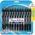 thumbnail image 1 of Papermate Profile Ballpoint Pens, Retractable, 1.4mm, Black, 12/Pack, 1 of 1