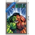 thumbnail image 3 of Marvel Comics - Red Hulk - Cover #30 Wall Poster, 14.725" x 22.375", Framed, 3 of 5