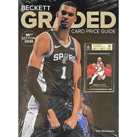 Beckett Graded Card Price Guide Magazine 30Th Edition 2026