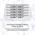 thumbnail image 2 of Cuchillas Parker Premium Platinum 1/2 400, 2 of 4