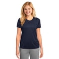 thumbnail image 1 of Port & Company ®  Ladies Performance Tee. Lpc380 M Deep Navy, 1 of 4