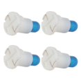 thumbnail image 2 of ECCPP ECCPP 4Pcs Ice Blue 12mm T5 NEO Wedge LED Bulbs Instrument Panel Gauge Cluster Indicator A/C Lights, 2 of 5