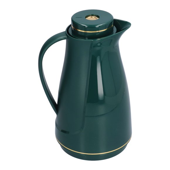 54 Oz Stainless Steel Coffee Thermal Carafe Coffee Insulation Pot Double Walled Vacuum Thermos Insulated with Glass Liner Leaking Proof Coffee Kettle for Home Office Restaurant Party