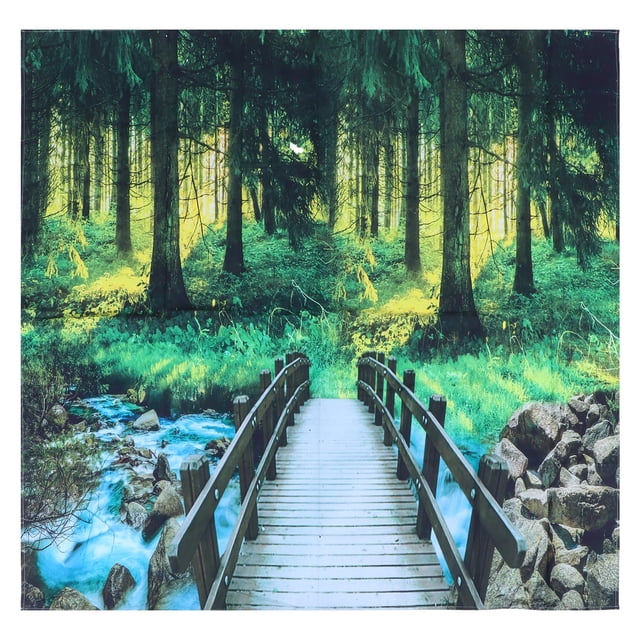 Tapiz de poliéster Bling Bling diseño de paisaje forestal manta para Colgar en la pared decoración para dormitorio 230x180cm
