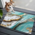 thumbnail image 4 of 2x3 Washable Area Rugs,Abstract Marble Texture Ombre Non-Slip Soft Rug Indoor Carpet,Floor Rugs for Living Room Bedroom, 4 of 9