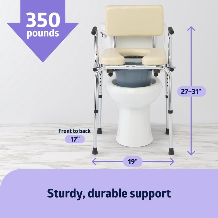 COMMODE CHAIR ポータブルトイレ 新品未使用 Amazon.com: Bedside Commode, Portable Toilet for Adults, Toilet