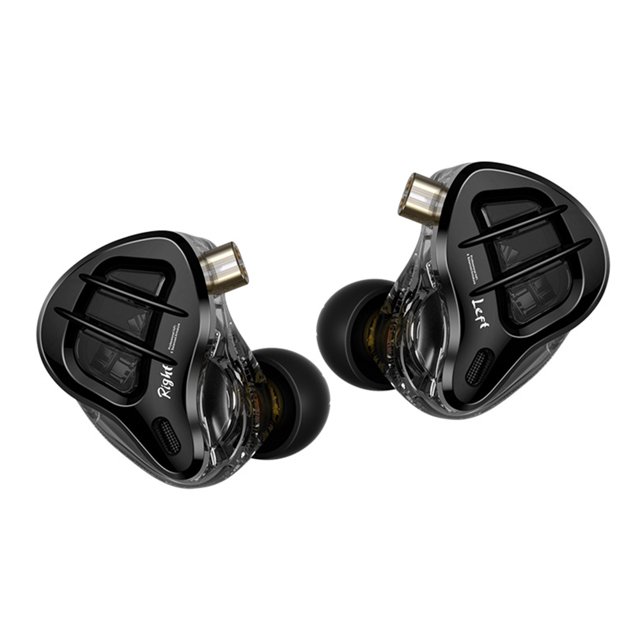 Auriculares KZ ZAR HiFi Auriculares de música con enchufe de 3,5 mm Auriculares portátiles (con micrófono) Likrtyny Para estrenar