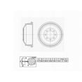 thumbnail image 4 of Winstop Brake Drum, Rear WS236597, Chevrolet C3500 2000-1992, 4 of 4